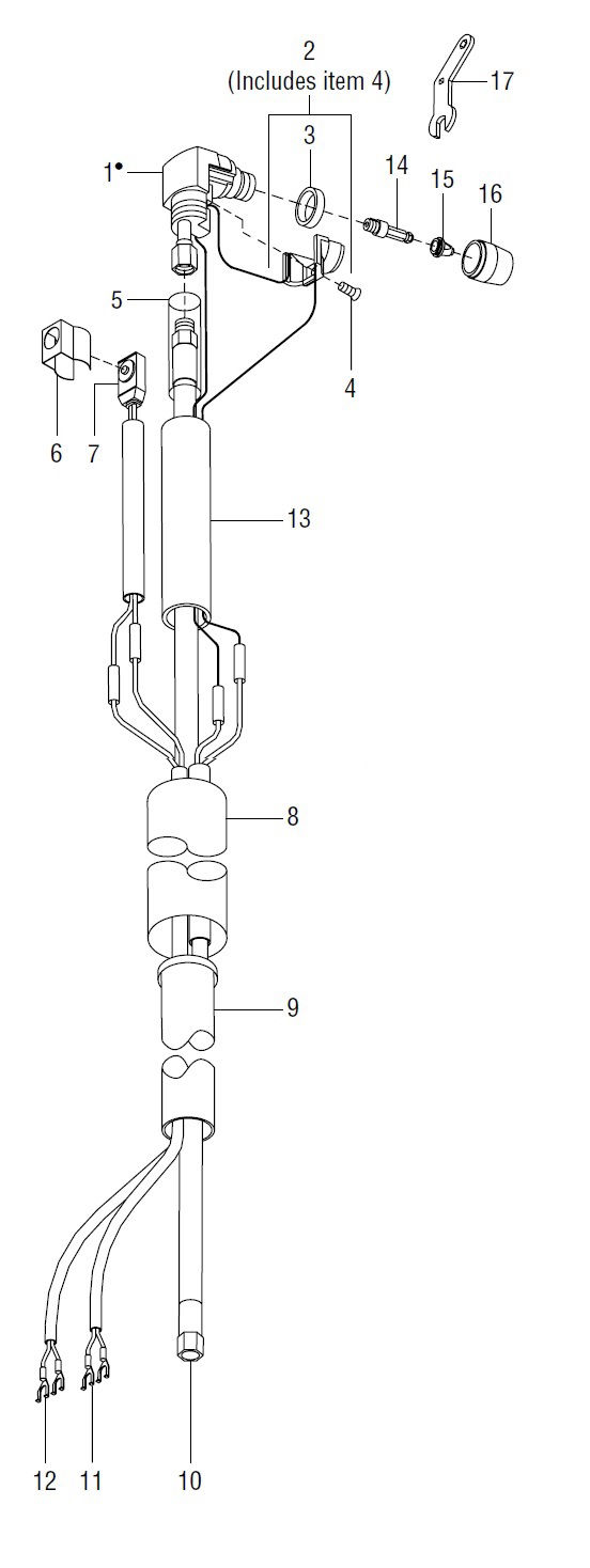 Miller APT-3000 Plasma Torch Breakdown diagram