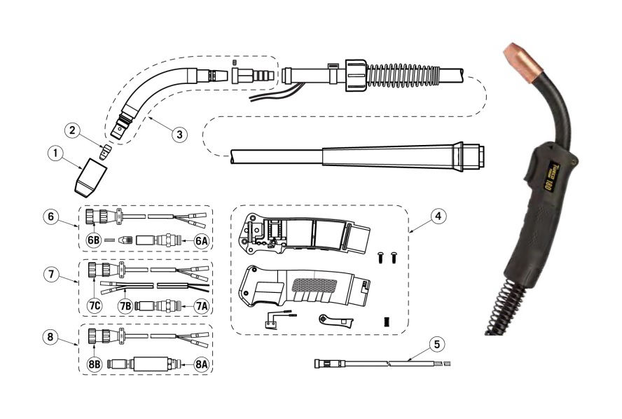 Tweco Fusion 180 Gun