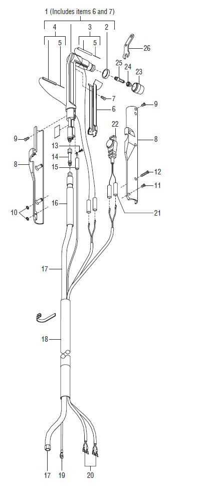 Miller APT-7000 Plasma Torch Breakdown diagram