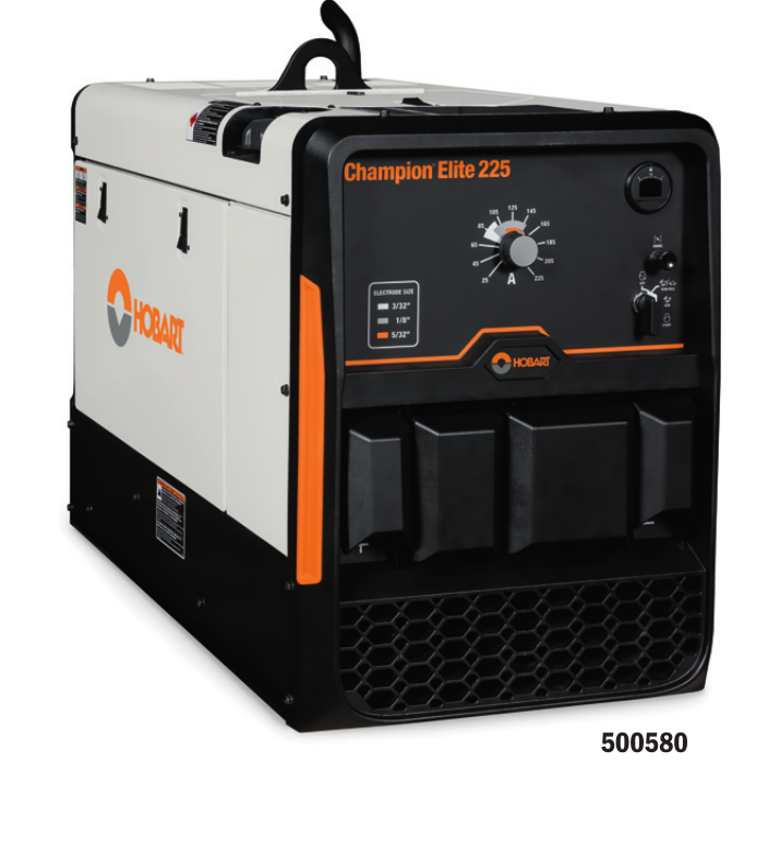 Hobart Champion Elite 225 engine-driven welder