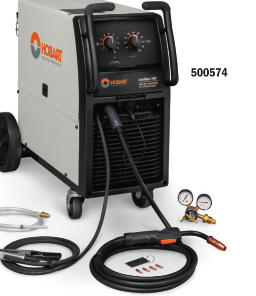 Hobart IronMan 240 welder package