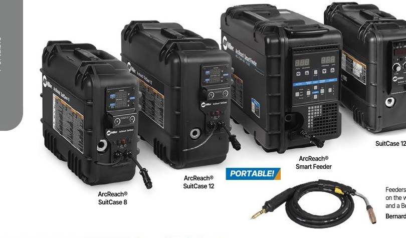 Miller SuitCase wire feeders