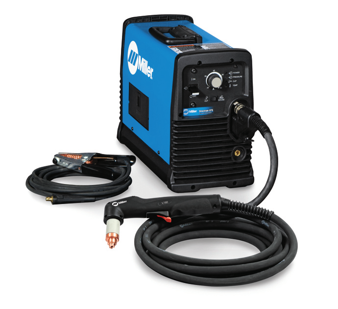 Miller Spectrum 875 plasma cutter with XT60 torch and work clamp