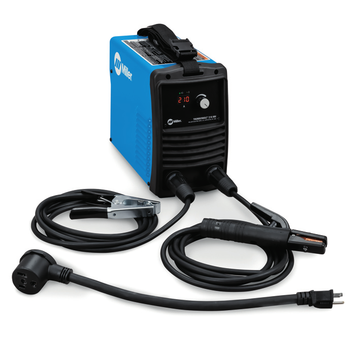 Miller Thunderbolt 210 MV stick welder with included leads and power cord