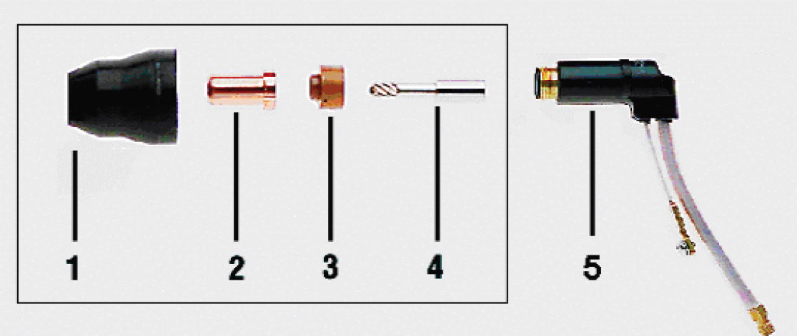 Thermal Dynamics PCH-25 Torch Parts Breakdown diagram